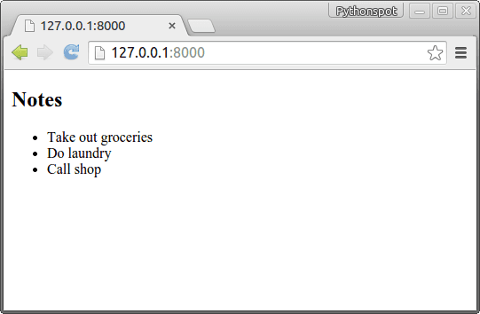 django app
